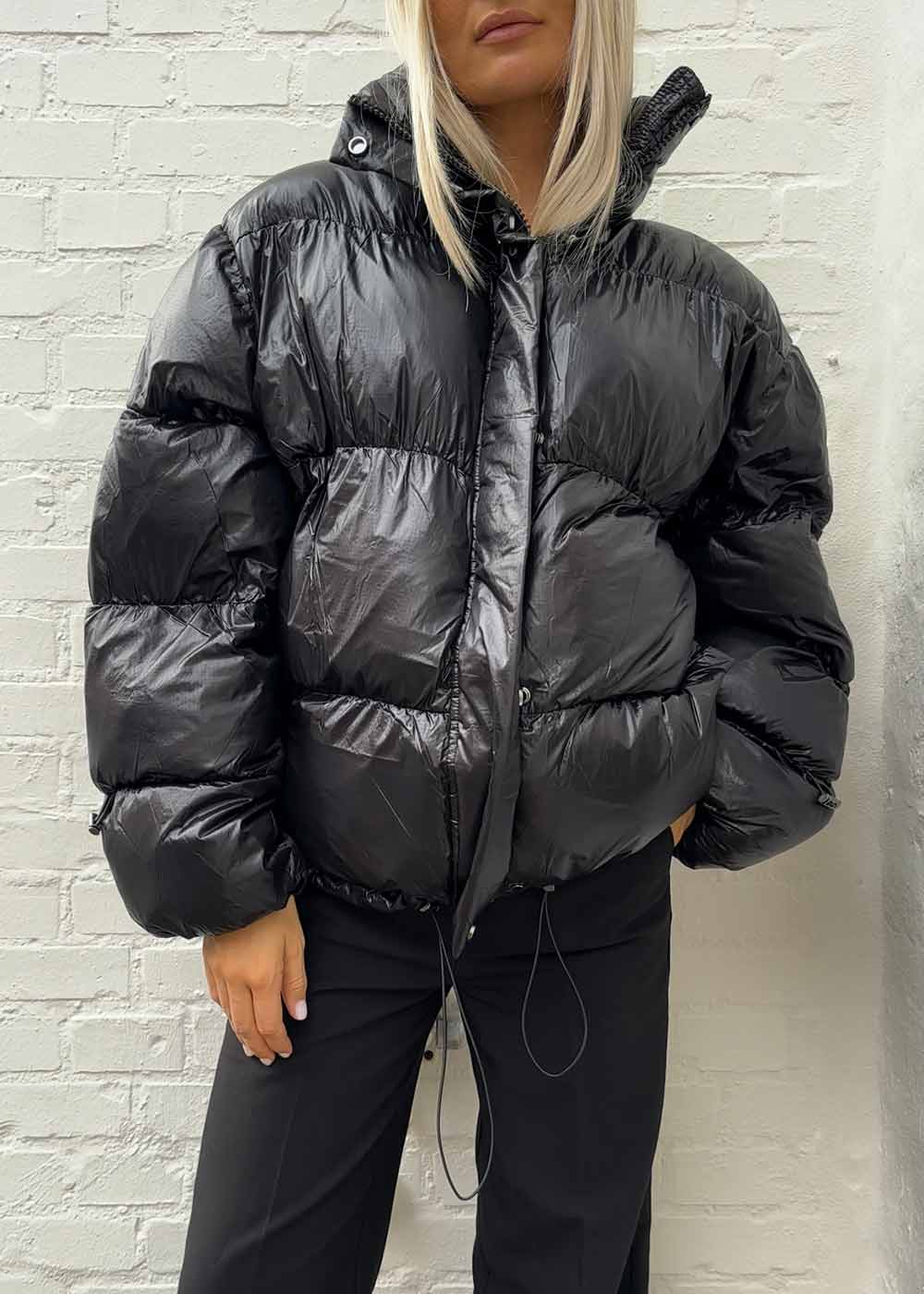 Active String Jacket - Black