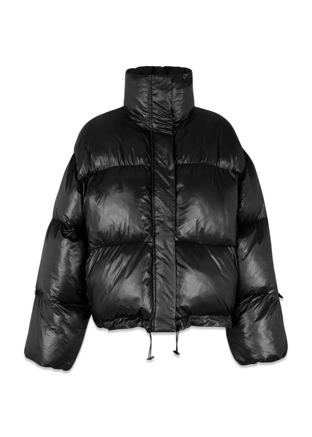 Oval Squares Active String Jacket - Black. Køb dunjakker||vinterjakker her.