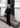 Aki double Collar Jacket - Black-Outerwear-Oval Square-Butler Loftet