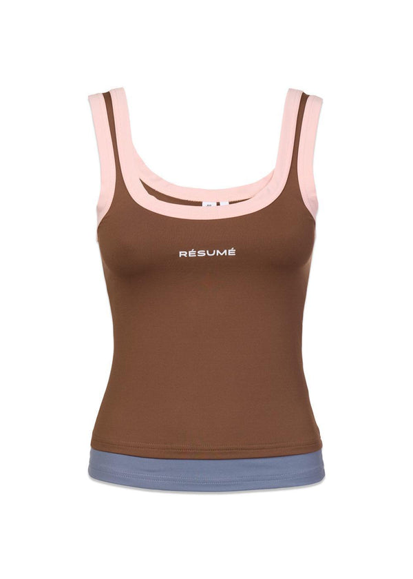 AlexRS Top - Multi Brown-Top-RÉSUMÉ-Butler Loftet