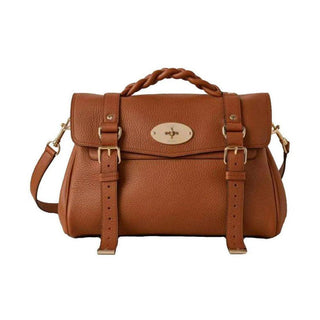 Alexa Heavy Grain - Chestnut-Bags-Mulberry-Butler Loftet