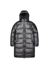 Alta Longer Puffer Jacket W3T4 - Metallic Grey-Outerwear-Rains-Butler Loftet