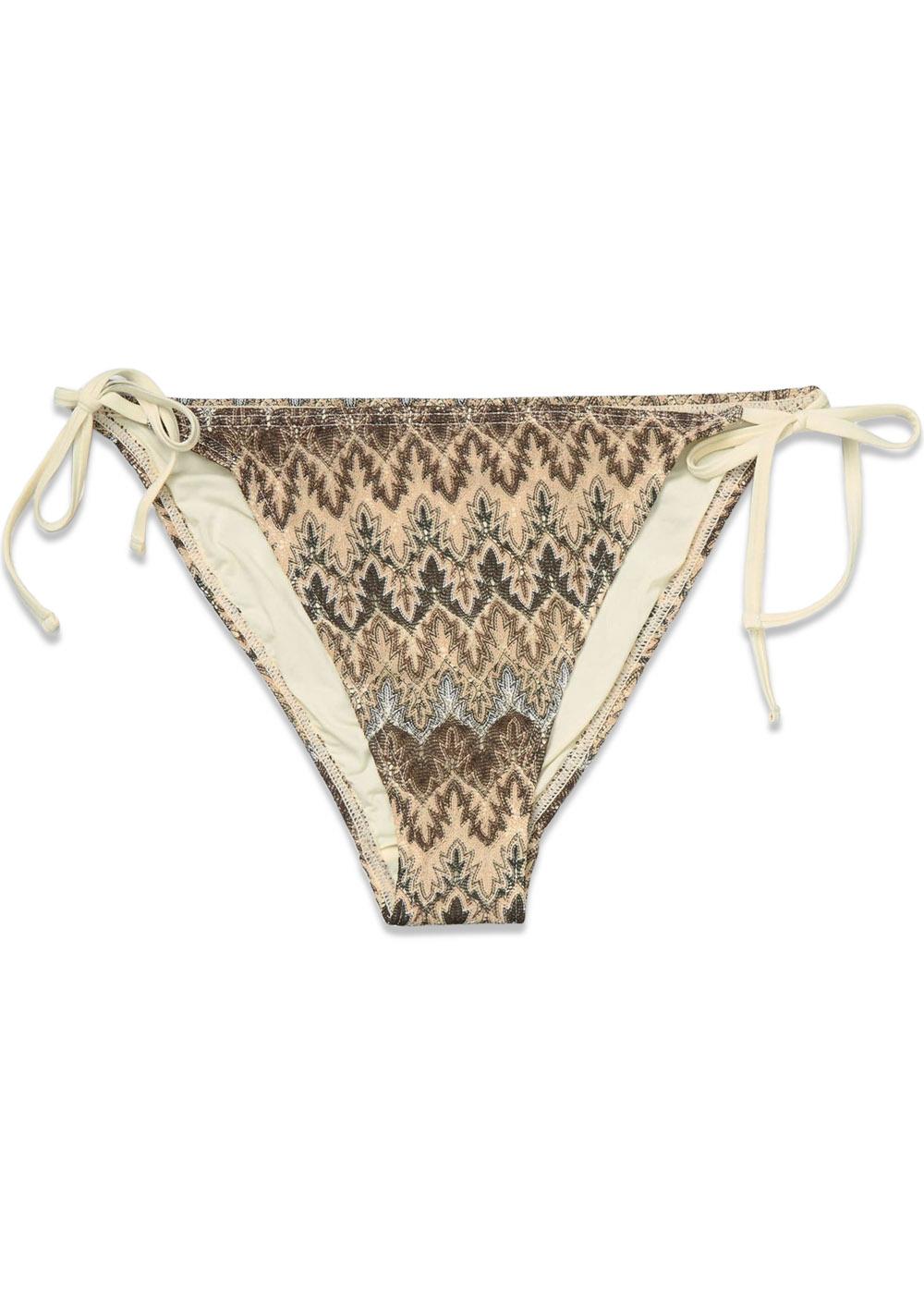 Amber Baila Bikini Tanga - Mocha Brown-Swimwear-BeckSöndergaard-Butler Loftet