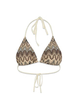 Amber Bel Bikini Top - Mocha Brown-Swimwear-BeckSöndergaard-Butler Loftet