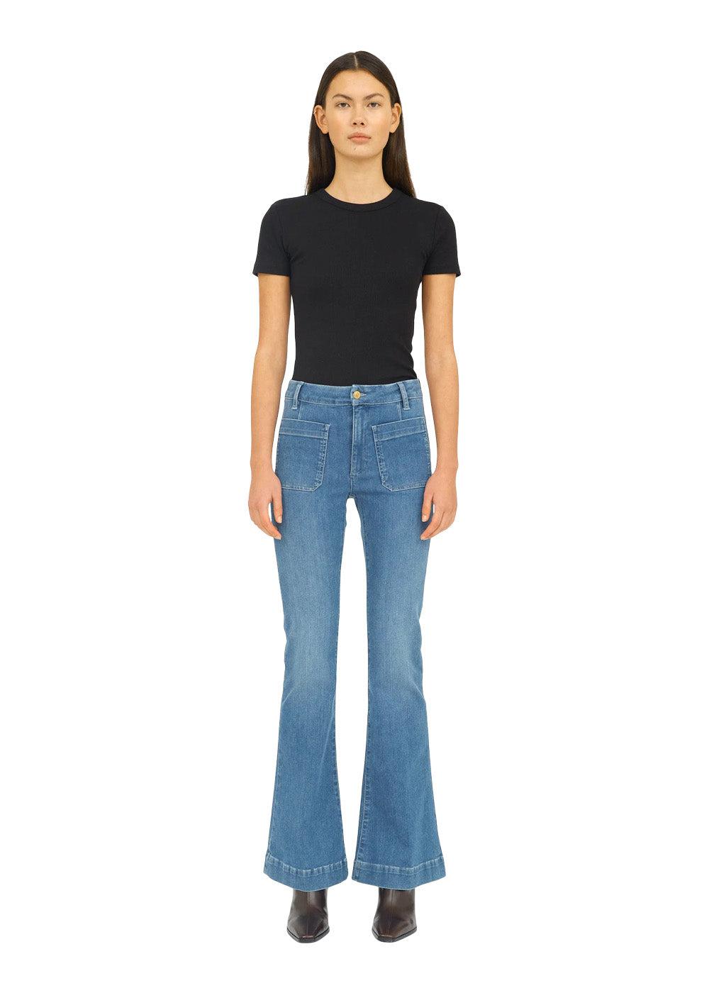 Ann Charlotte Jeans Wash Bright Tenerife - Denim Blue