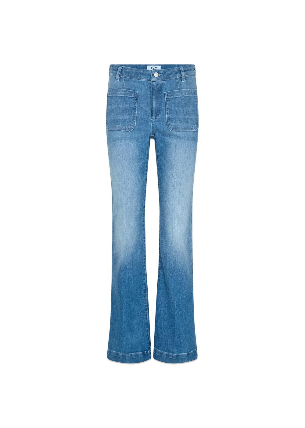 Ann Charlotte Jeans Wash Bright Tenerife - Denim Blue