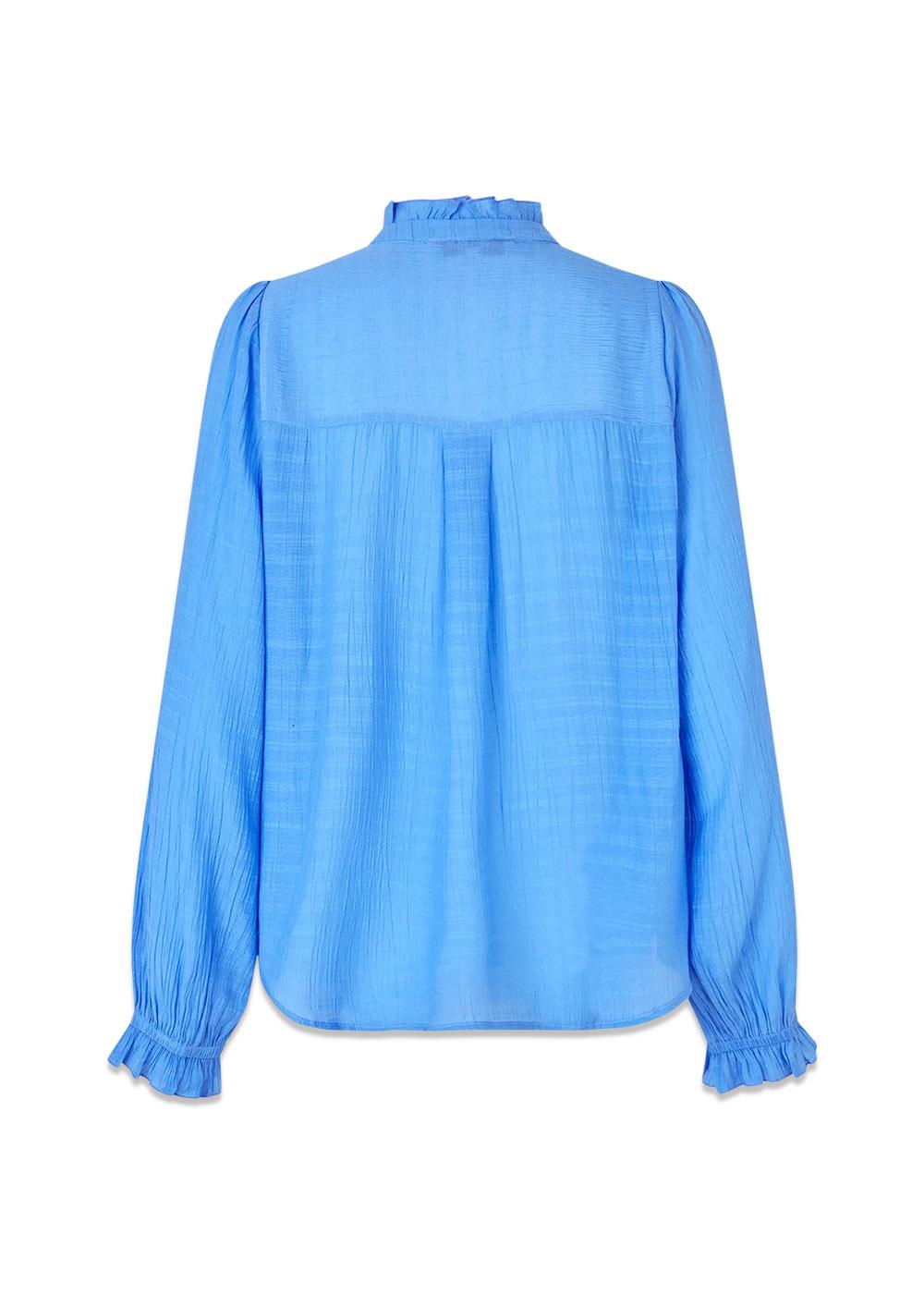 ArielLL Shirt LS - Neon Blue-Shirts-Lollys Laundry-Butler Loftet