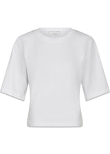 Asha Boxy Tee - White