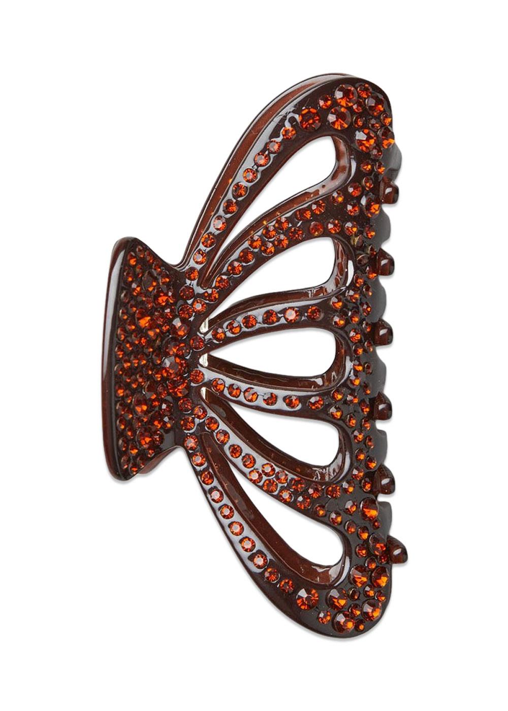 Athalia Hair Claw - Roast Brown-Accessories-BeckSöndergaard-Butler Loftet