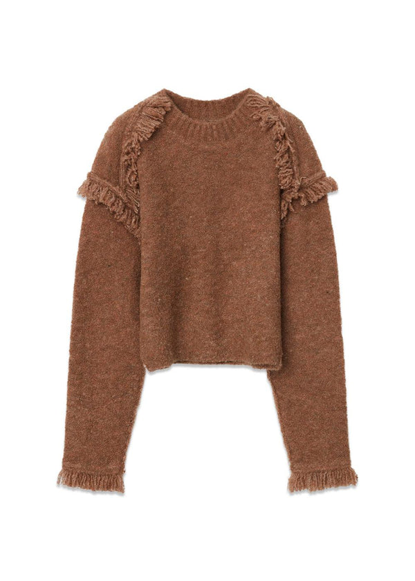 DAY Birger et Mikkelsens Azar - Daily Boucle - Latte Melange. Køb shirts her.