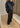 BAM WIDE FIT JEANS - Glossy Black-Jeans-ALIS-Butler Loftet