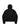 BARIAN RIBBED KNIT HOODIE - Solid Black-Knitwear-ALIS-Butler Loftet
