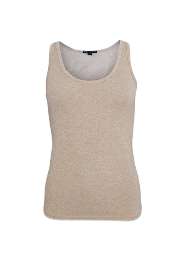 BCFAYE Lurex Top - Nude-Top-Black Colour-Butler Loftet