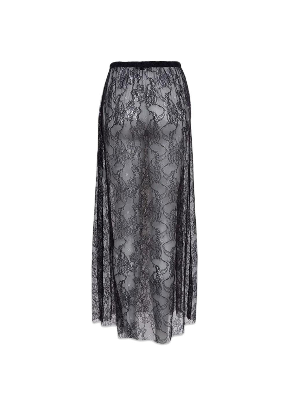 BCFRANKA lace skirt - Black-Skirts-Black Colour-Butler Loftet