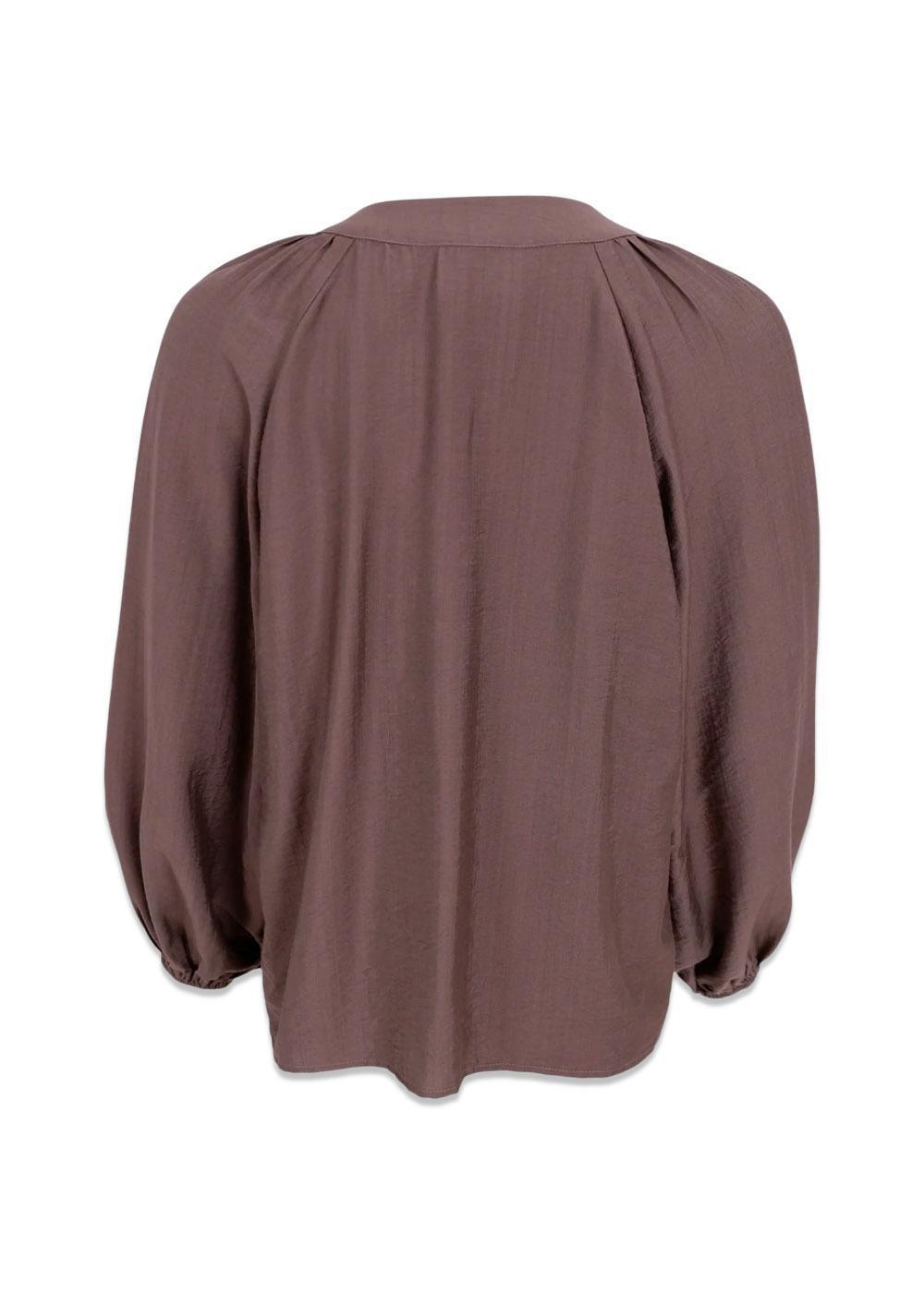 BCLUISA raglan blouse - Tobacco-Blouses-Black Colour-Butler Loftet