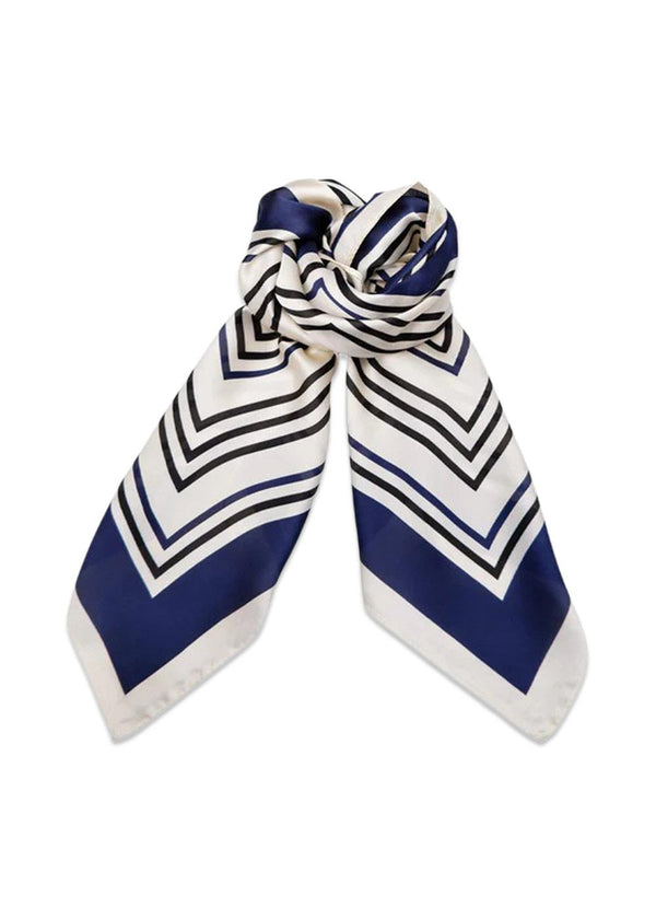 BCYESICA mini scarves - Navy-Scarf-Black Colour-Butler Loftet