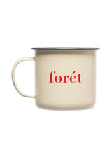 BEAN ENAMEL MUG - Cloud-Accessories-Forét-Butler Loftet