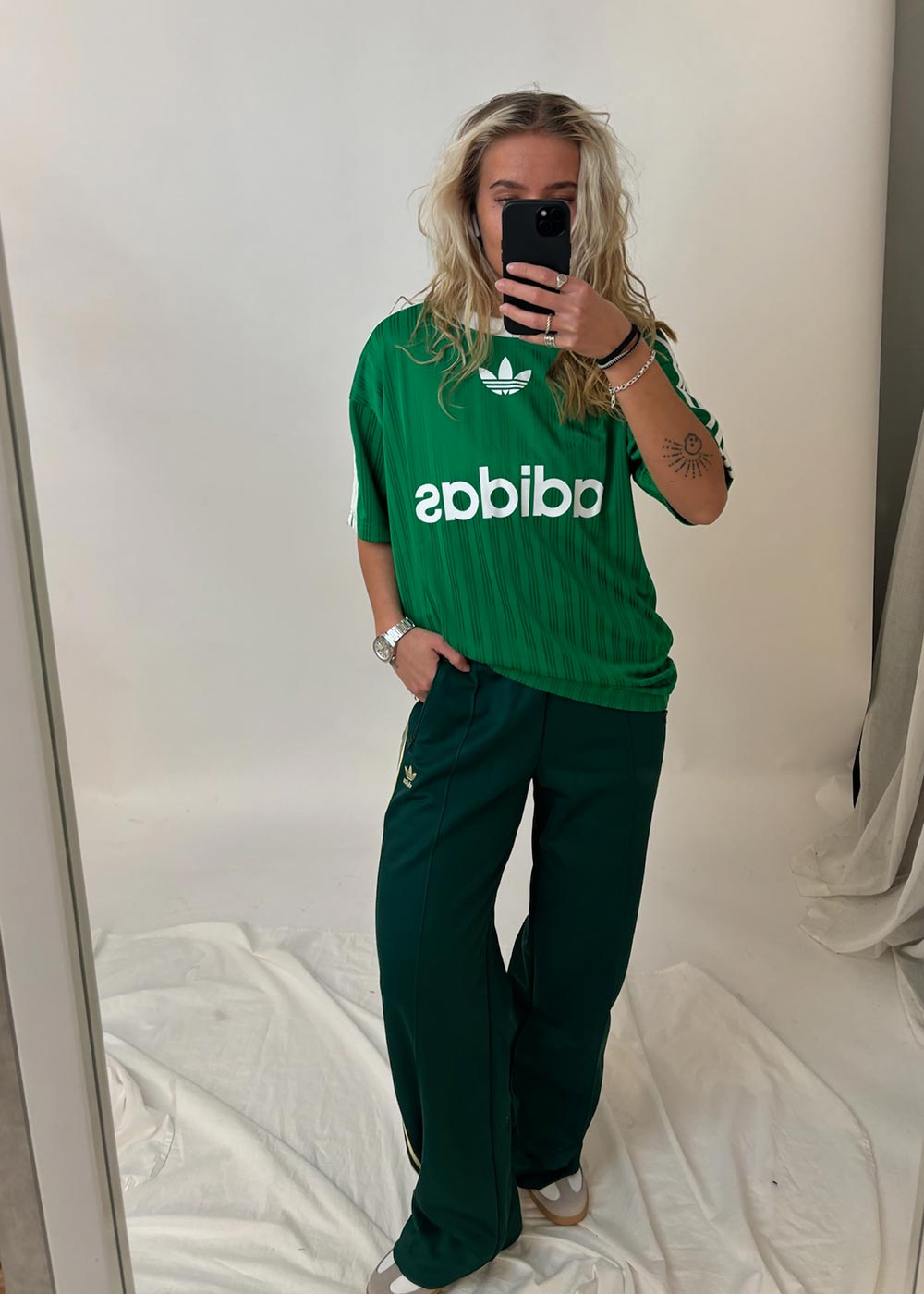 BECKENBAUER TP - Collegiate Green-Pants-Adidas Originals-Butler Loftet