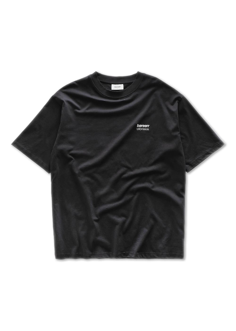 BETX(DI)VISION BOX FIT T-SHIRT - Black-T-shirts-Bareen-Butler Loftet