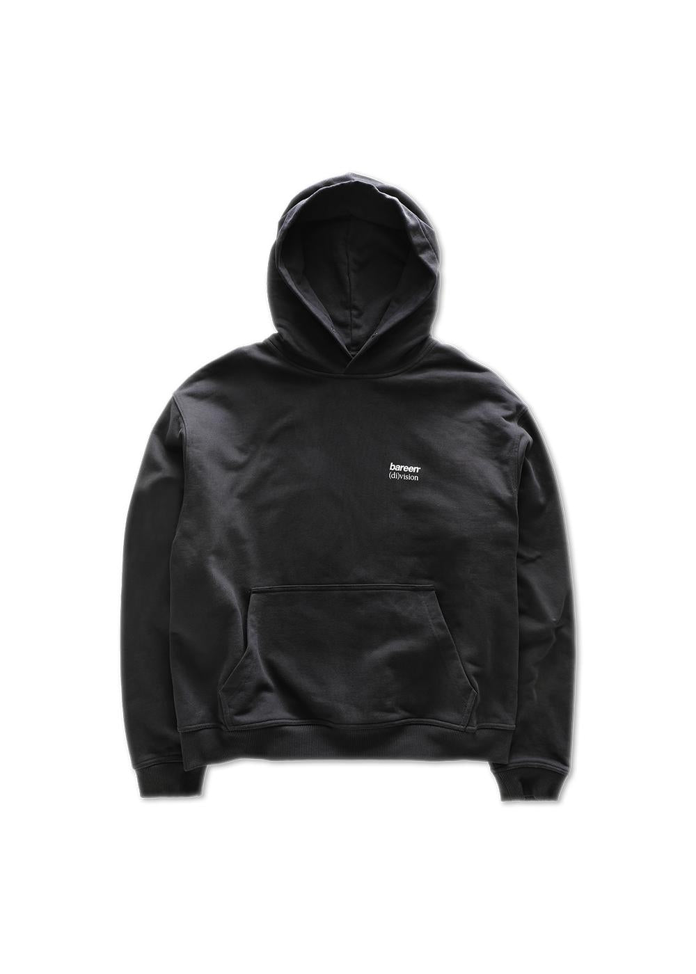 BETX(DI)VISION OVERSIZE HOODIE - Black-Hoodies-Bareen-Butler Loftet