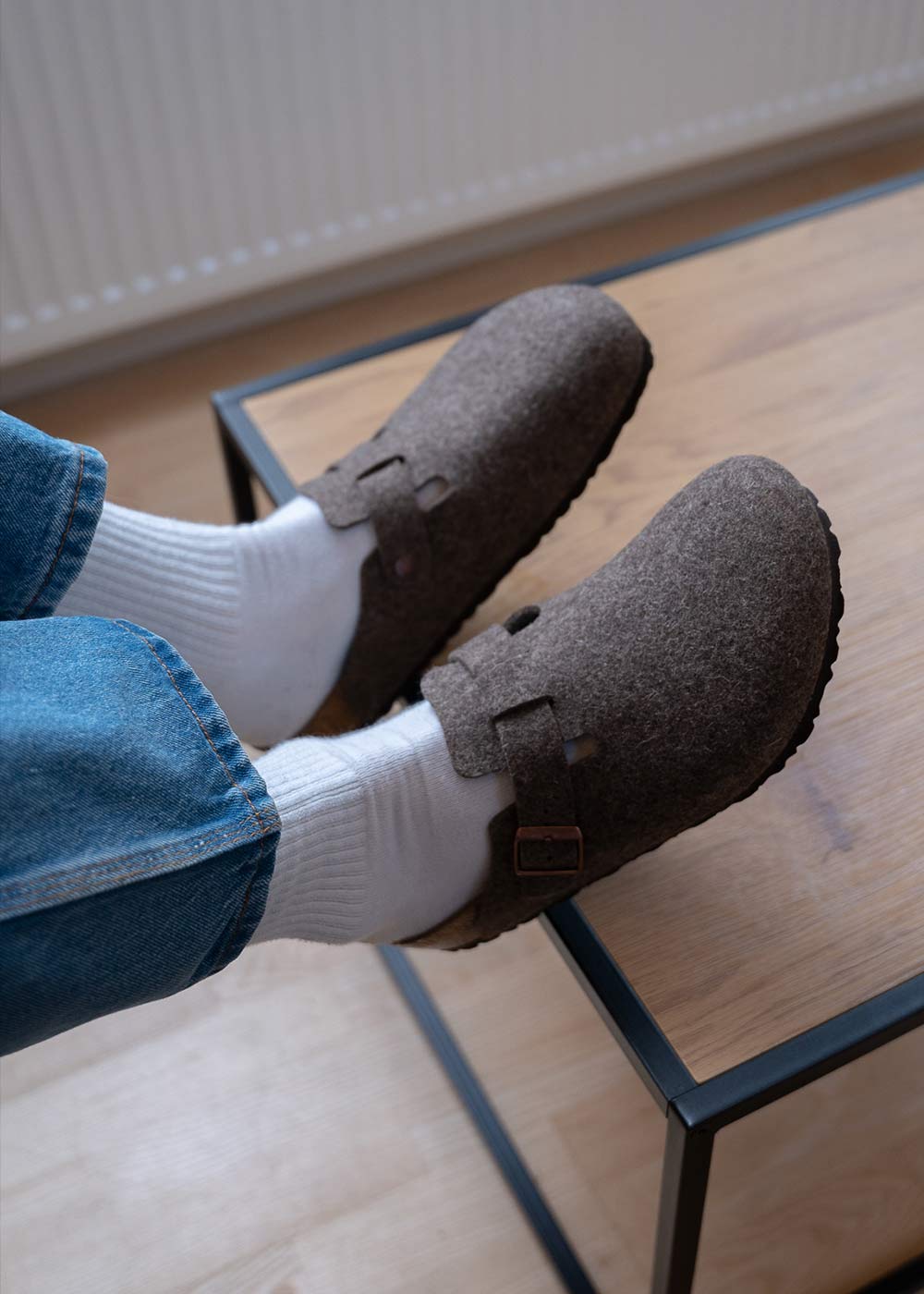 BOSTON WOLLE CACAO - Cacao-Sandals-Birkenstock-Butler Loftet