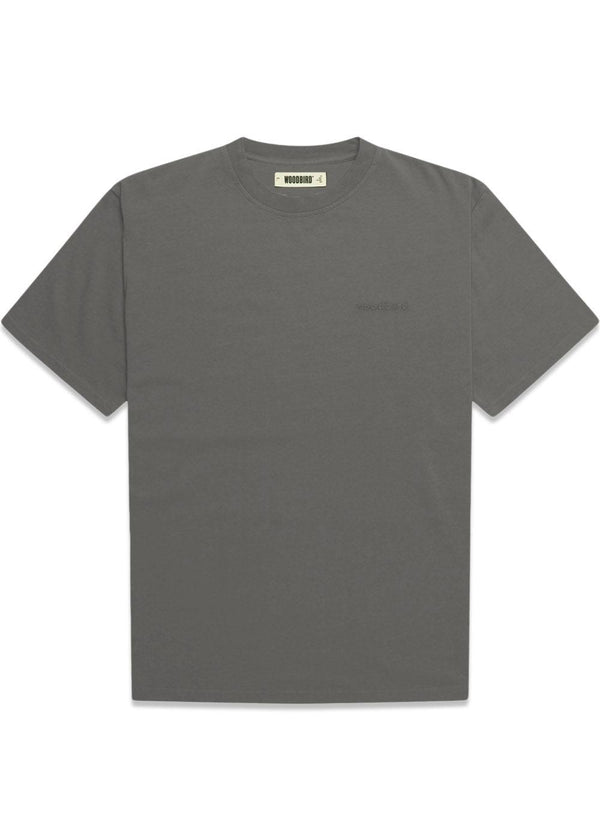 Baine Base tee - Antra Grey-T-shirts-Woodbird-Butler Loftet
