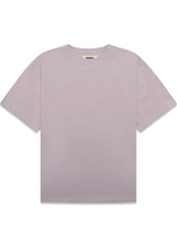 Baine Base tee - Grey-Purple-T-shirts-Woodbird-Butler Loftet