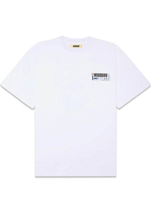 Baine Train Tee - White