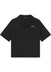 Bakari Short Sleeve Shirt - Black Onyx-Shirts-Bareen-Butler Loftet