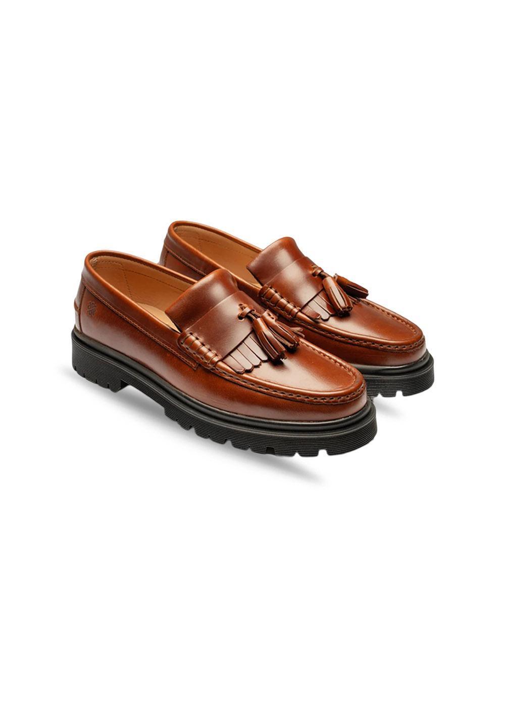 Baker - Brandy Leather-Shoes-Playboy Footwear-Butler Loftet