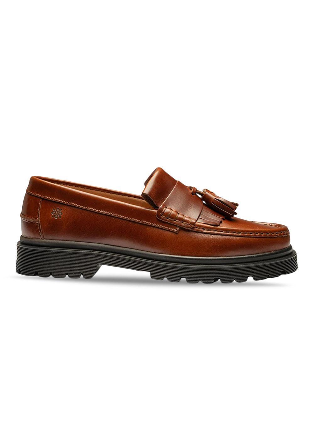 Baker - Brandy Leather-Shoes-Playboy Footwear-Butler Loftet