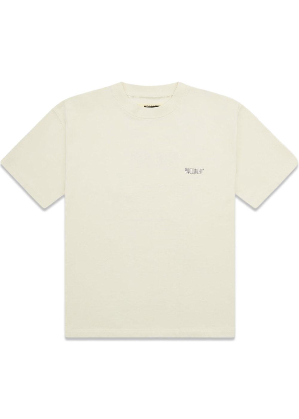 Balo Spot Tee - Off White-T-shirts-Woodbird-Butler Loftet