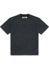 Balo Washed Tee - Black-T-shirts-Woodbird-Butler Loftet