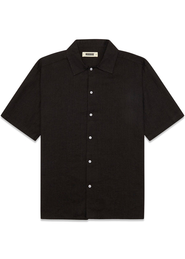 Banks Linen Shirt - Black