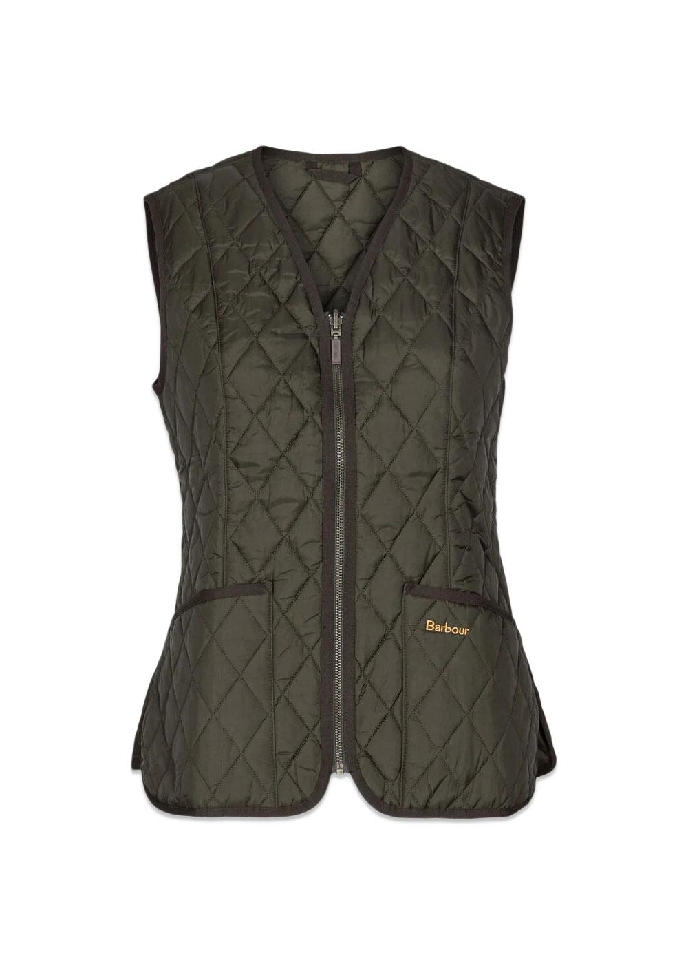 Barbour Betty Liner - Dark Olive-Outerwear-Barbour-Butler Loftet