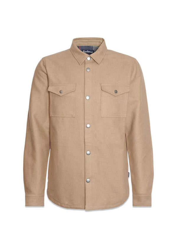 Barbour Carrbridge Overshirt - Military Brown