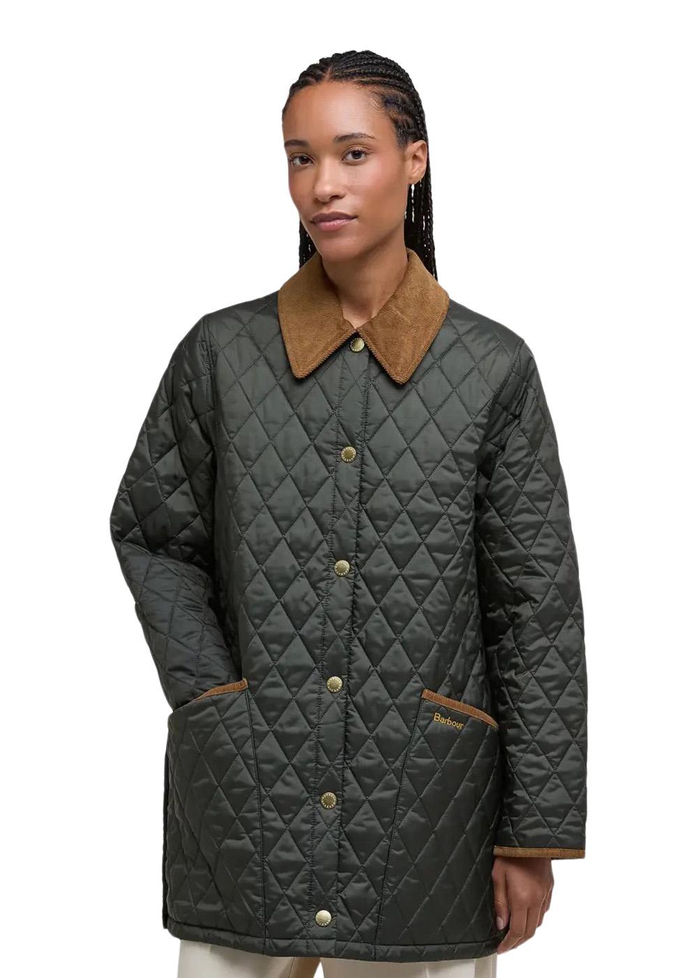 Barbour Icons Modern Liddesdale Quilted Jacket - Sage/Ancient-Outerwear-Barbour-Butler Loftet