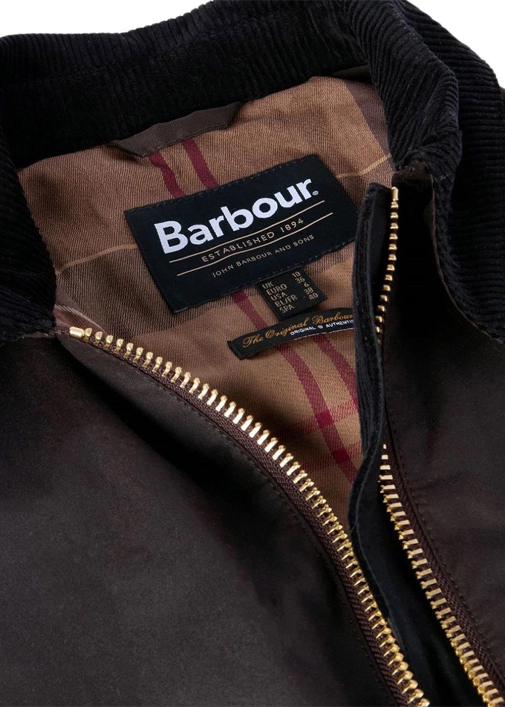 Barbour Luella Wax Jacket - Rustic/Muted Tartan-Outerwear-Barbour-Butler Loftet