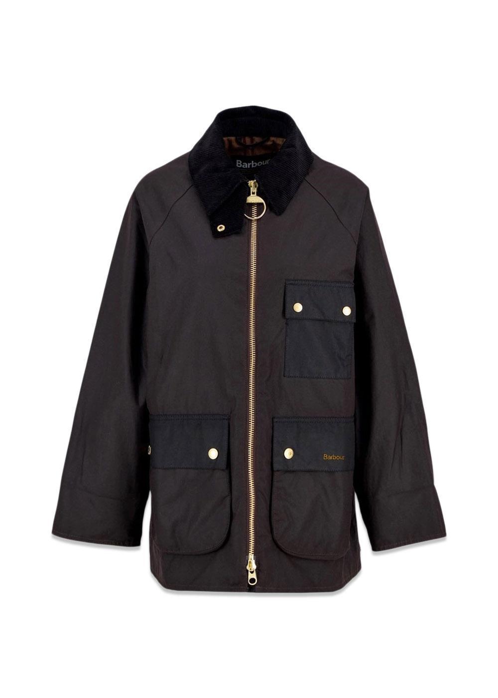 Barbour Luella Wax Jacket - Rustic/Muted Tartan-Outerwear-Barbour-Butler Loftet