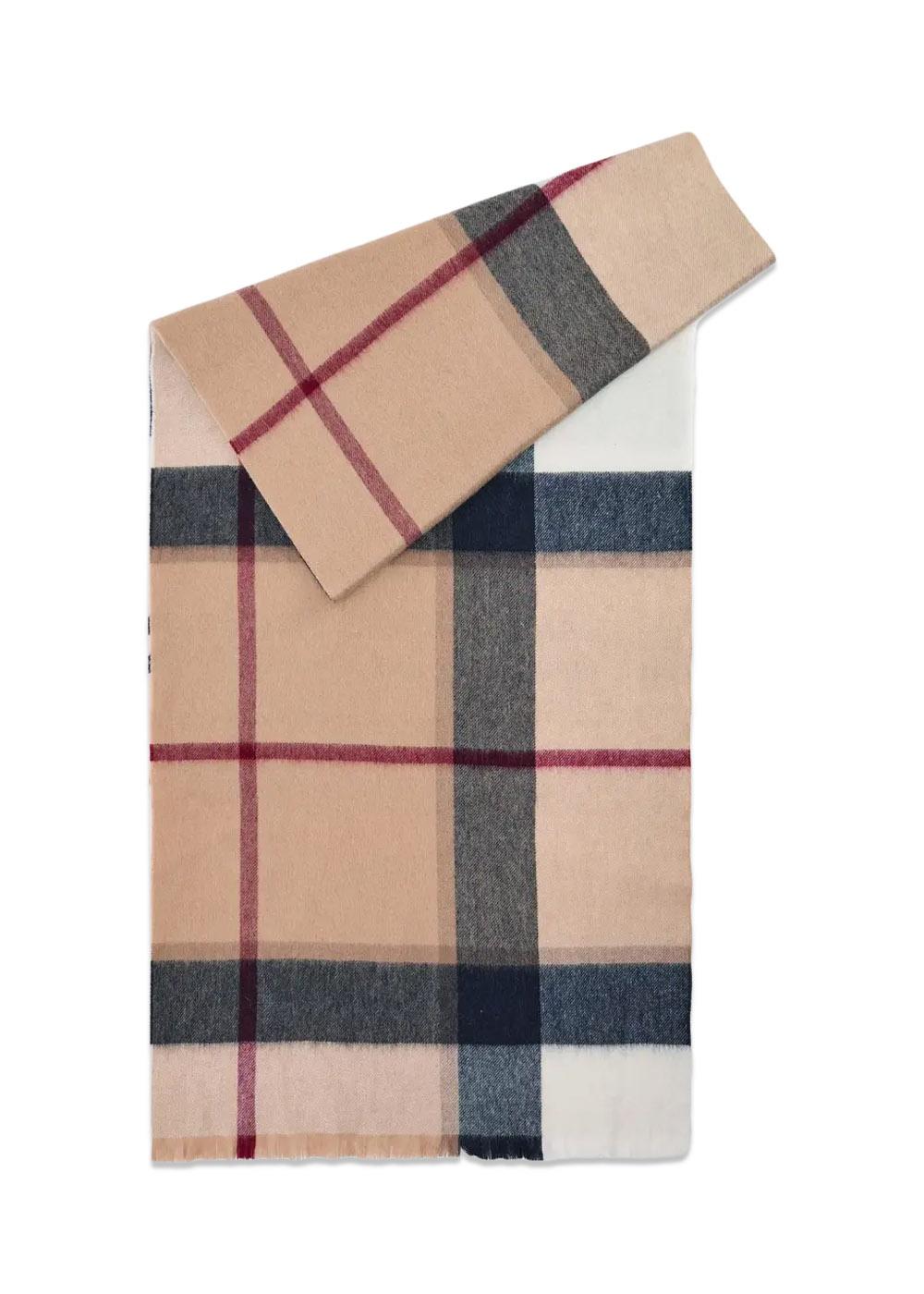 Barbour Rosefield Tartan Scarf - Hessian Tartan