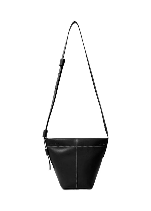 Proenza Schoulers Barrow Leather Mini Bucket Bag - Black. Køb designertasker||skuldertasker her.