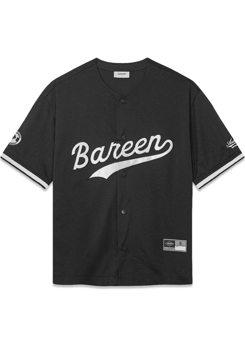 Baseball Jersey - Black-T-shirts-Bareen-Butler Loftet