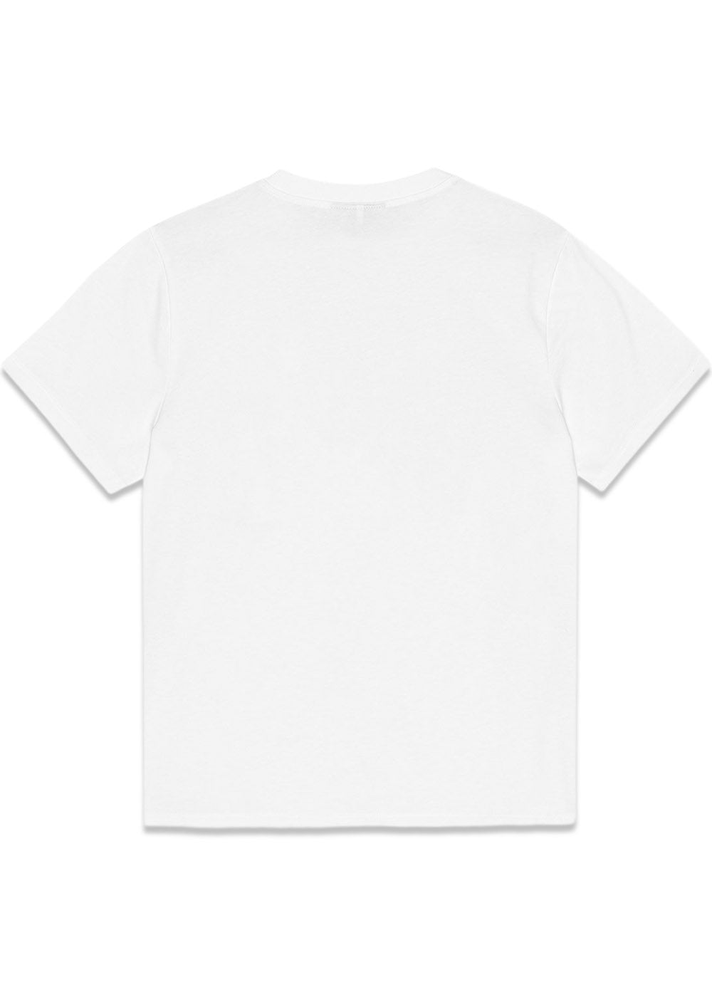 Basic Jersey Cherry Relaxed T-shirt - Bright White