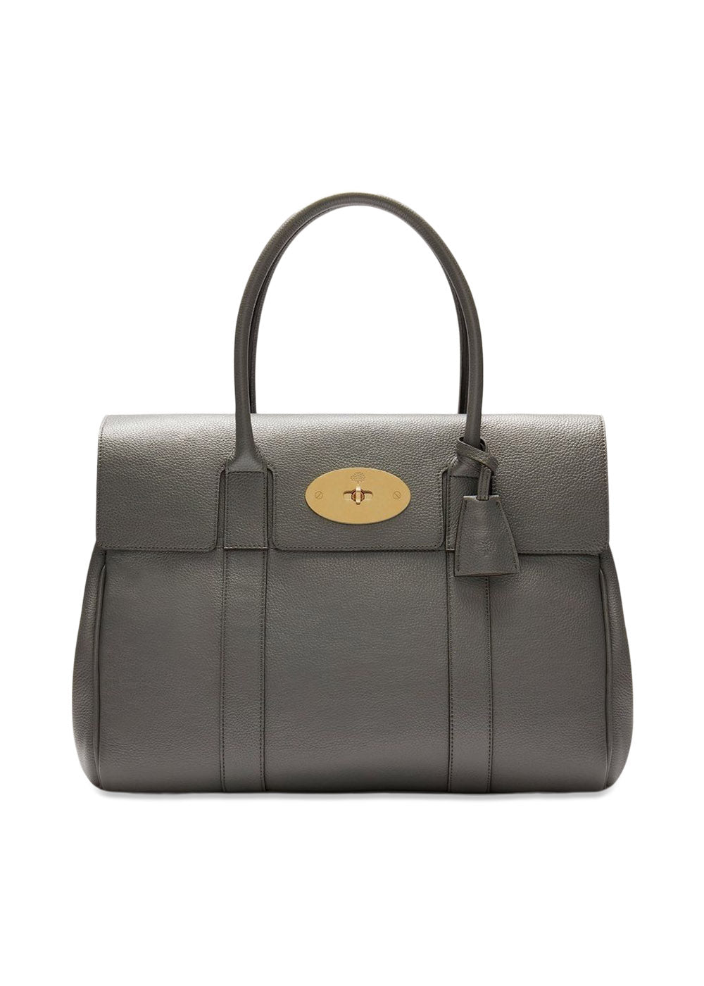 Bayswater Small Classic Grain - Charcoal-Bags-Mulberry-Butler Loftet