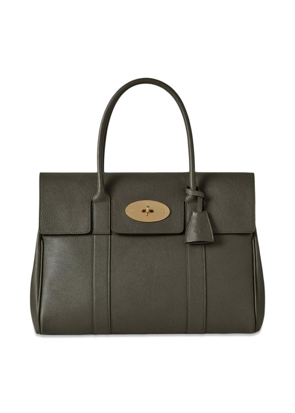Bayswater small classic grain - Juniper Green-Bags-Mulberry-Butler Loftet