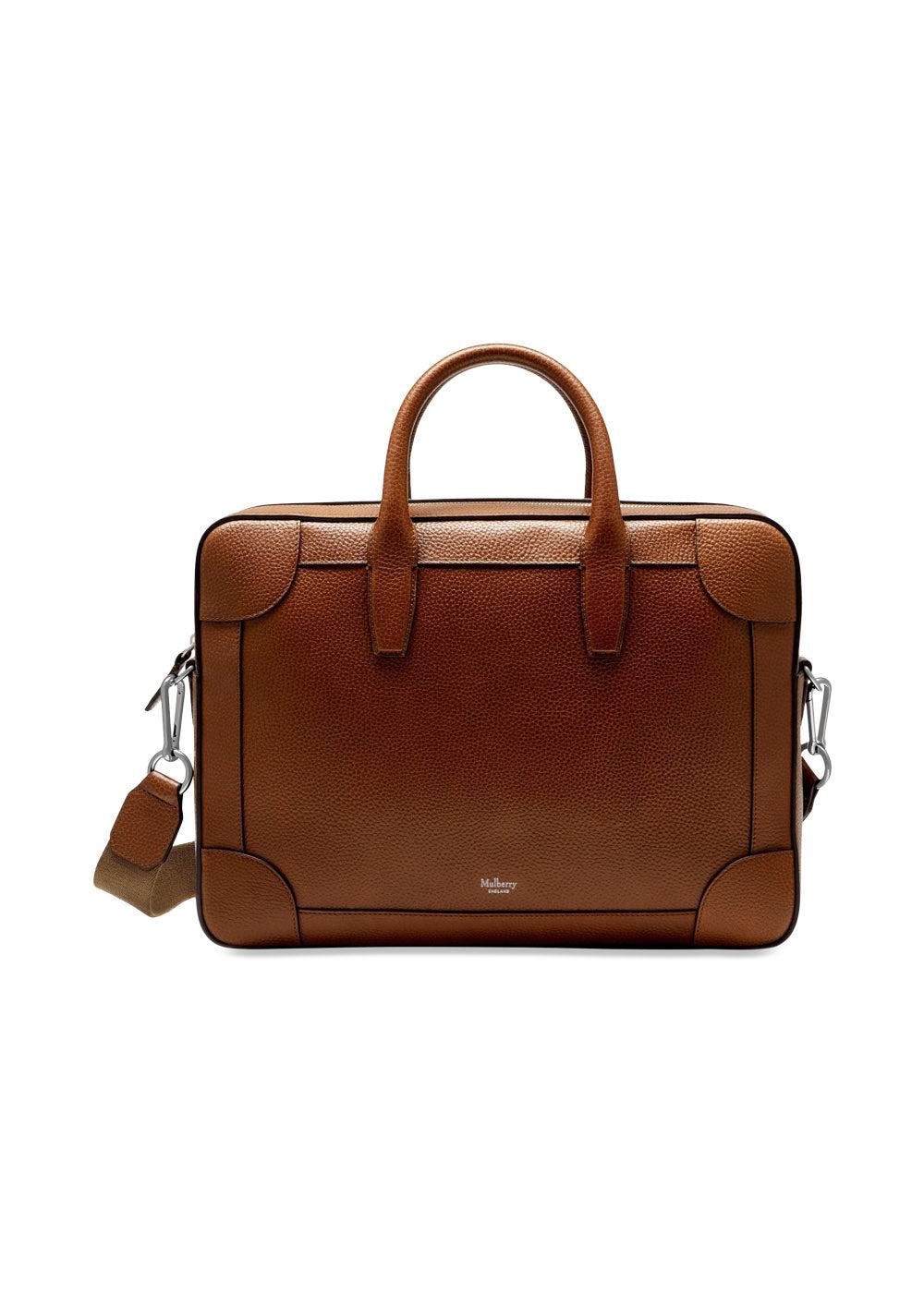 Belgrave single document holder - Oak Small Classic Grain-Bags-Mulberry-Butler Loftet
