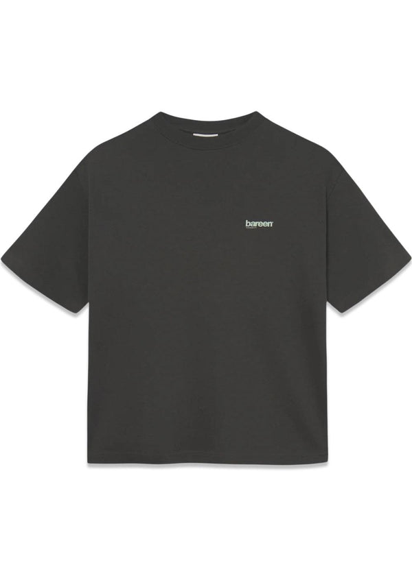 Bell Box Fit Interlock - Pirate Black-T-shirts-Bareen-Butler Loftet