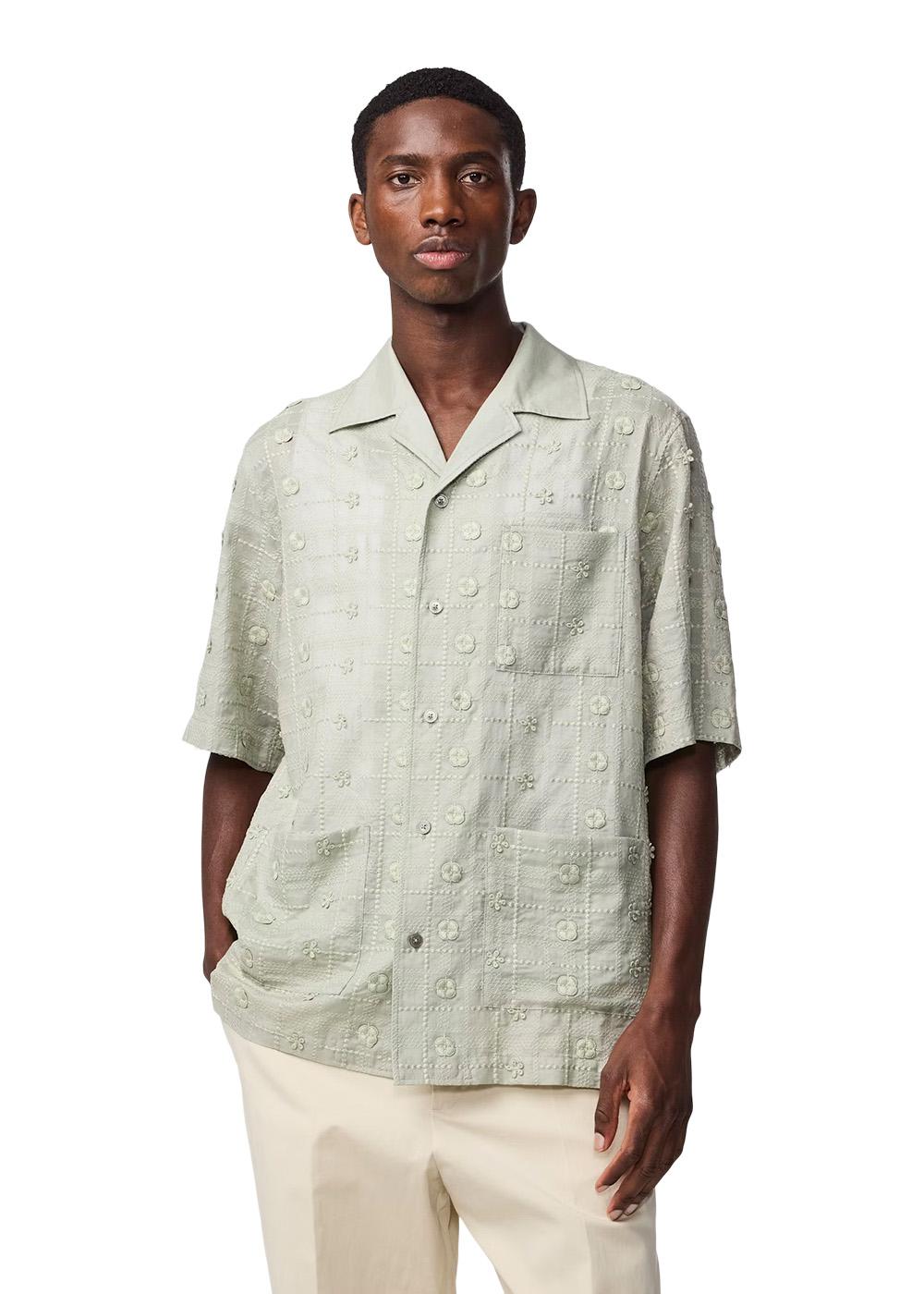 Ben SS Shirt 5026 - Sage Green-Shirts-Nn. 07-Butler Loftet
