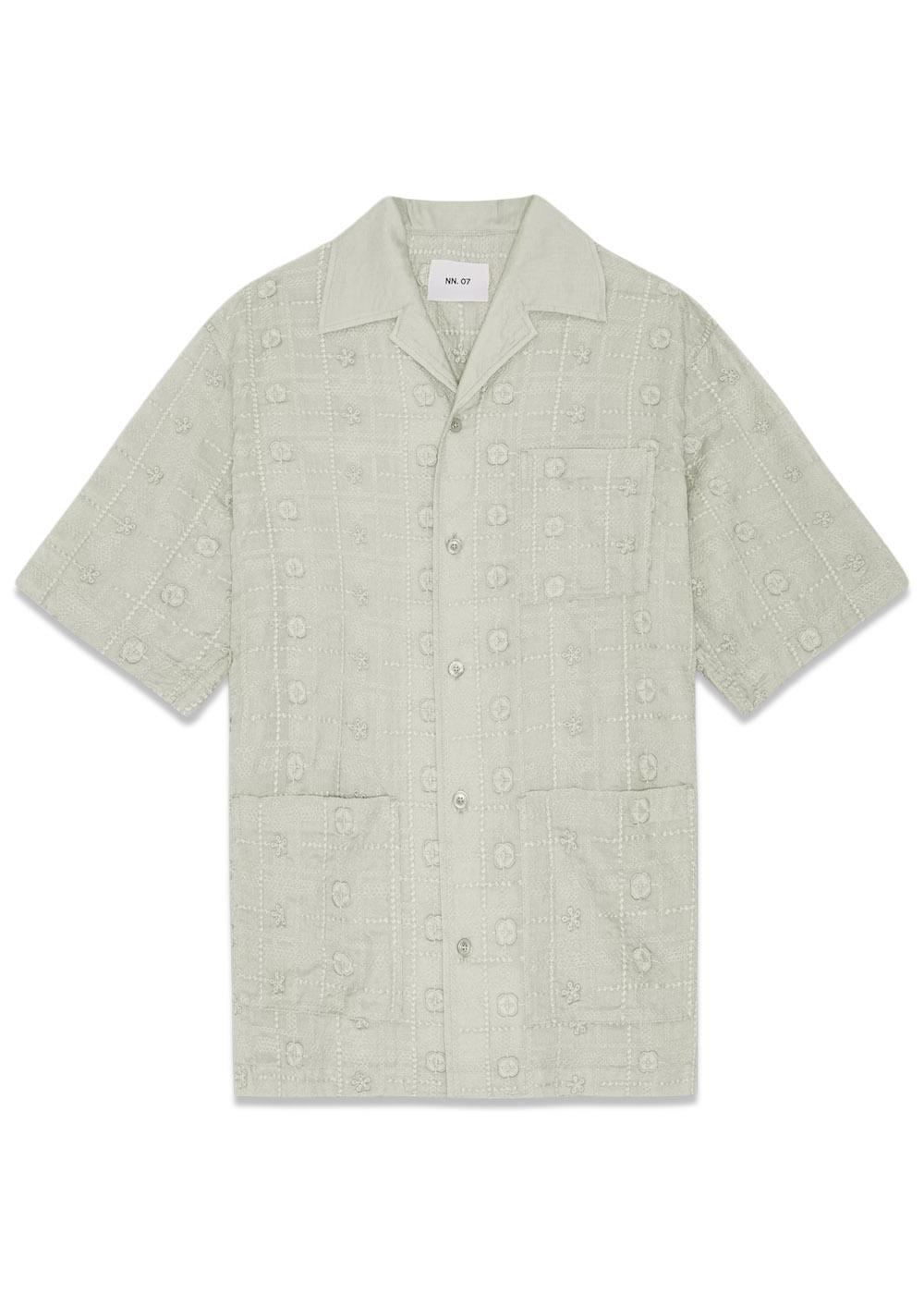 Ben SS Shirt 5026 - Sage Green-Shirts-Nn. 07-Butler Loftet
