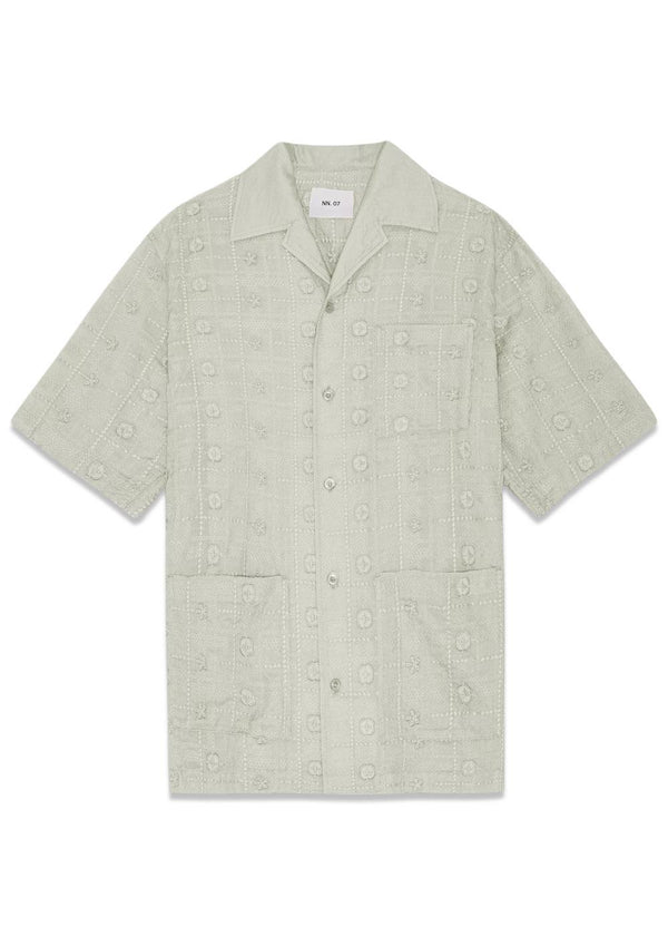 Ben SS Shirt 5026 - Sage Green-Shirts-Nn. 07-Butler Loftet